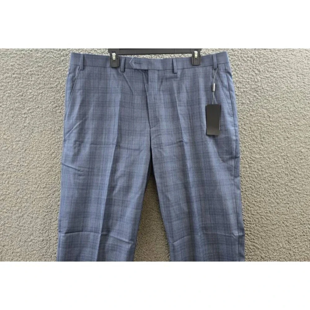 Michael Kors Classic Fit Wool Blend Suit Separates Pants Men's 40Wx32L Denim